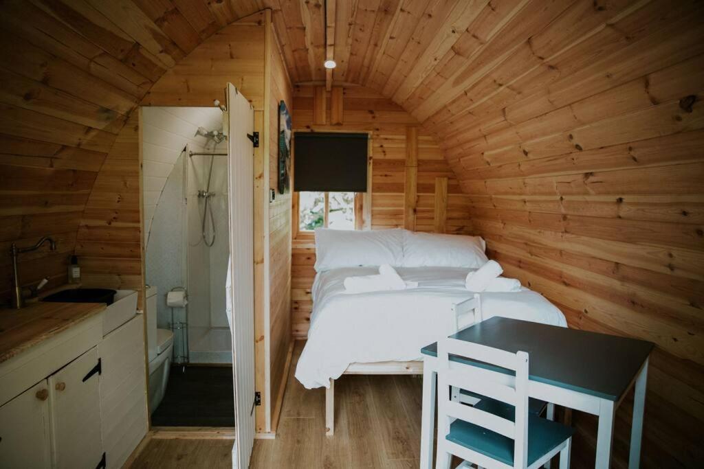 Pine Cosy Winter Cabin - Hot Tub & Log Burner Apartamento Barmouth Exterior foto